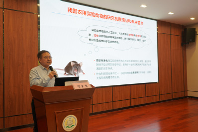 贺争鸣研究员作报告